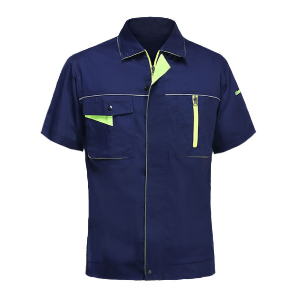  Customized summer polyester cotton work clothes - customized summer polyester cotton work clothes